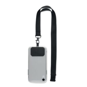 TOUR DE COU AVEC ATTACHE TELEPHONE ET BOUCLE SECURITE AMESTE