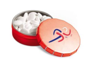 BOITE CLIC CLAC 45 MM AVEC BONBONS