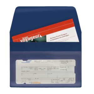 POCHETTE VOYAGE 2 POCHES PVC