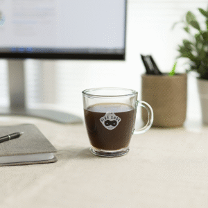 MUG 380ML EN VERRE MUGGY