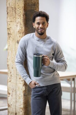 MUG ISOTHERME 1200ML AVEC PAILLE CERTIFIE RCS MELBOURNE