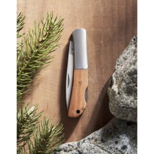 COUTEAU PLIABLE EN ACIER ET MANCHE BOIS SKARP