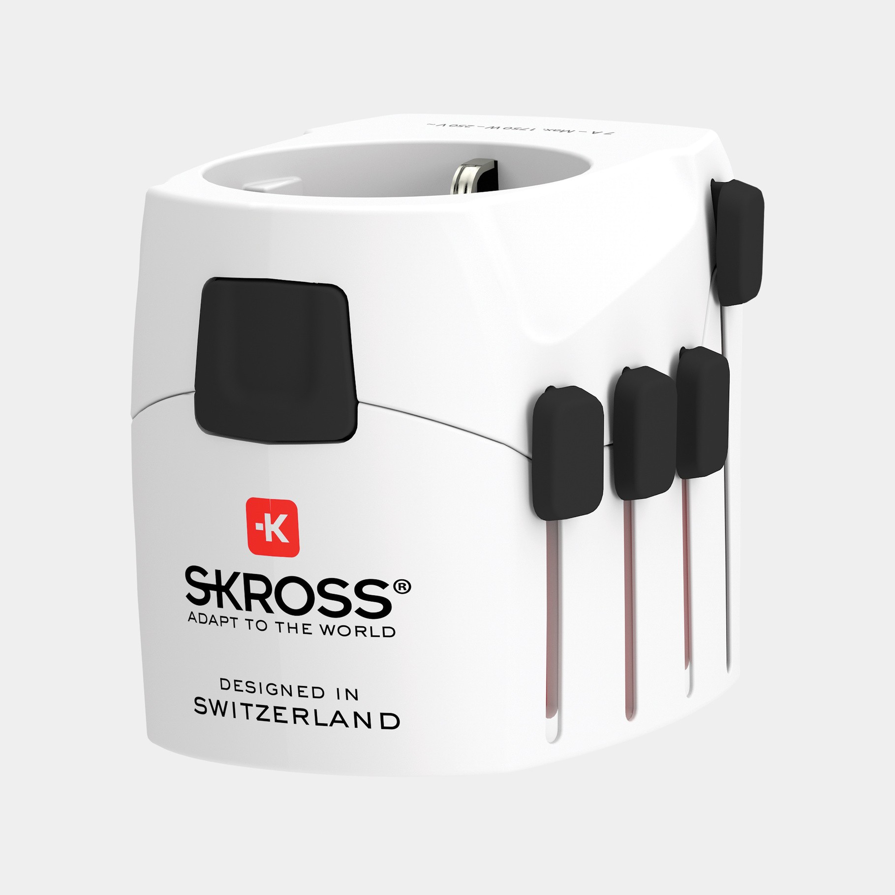 ADAPTATEUR DE VOYAGE UNIVERSEL 3-POLES PRO SKROSS
