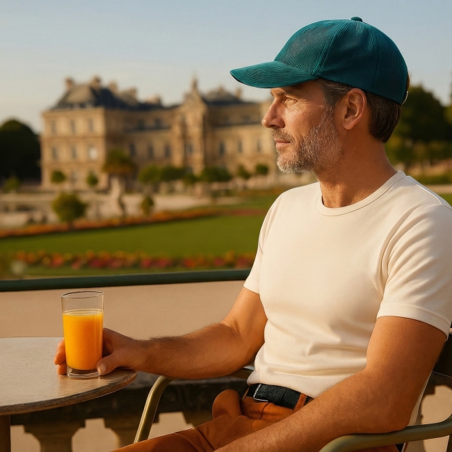 CASQUETTE VELOURS COTELE 6 PANS