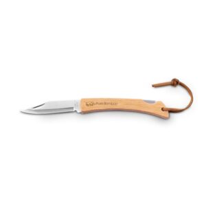 COUTEAU AVEC LAME EN ACIER INOXYDABLE ET MANCHE EN BAMBOU RANGER