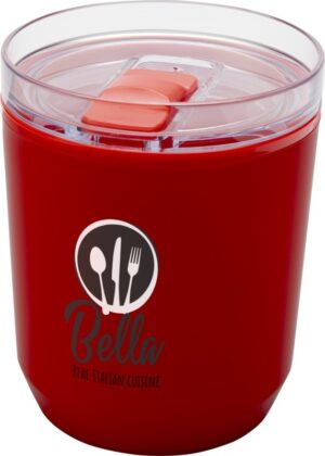 GOBELET 180 ML DOUBLE PAROI EN PLASTIQUE RECYCLE HUDSON