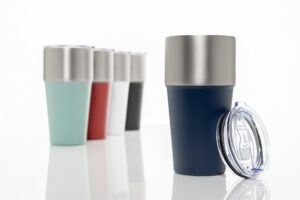 MUG 500ML EN ACIER RECYCLE CERTIFIE RCS FLUID