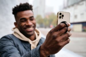 PORTE-TELEPHONE AVEC AIMANT EN PLASTIQUE RCS TERRA