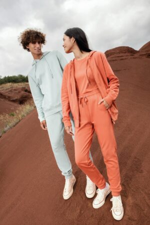 SWEAT-SHIRT ECORESPONSABLE ZIPPE A CAPUCHE FRENCH TERRY