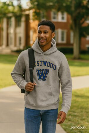 SWEAT SHIRT CAPUCHE COTON BIO GABRIEL