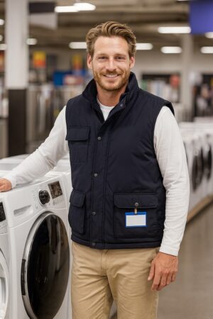 BODYWARMER RIPSTOP WELLS