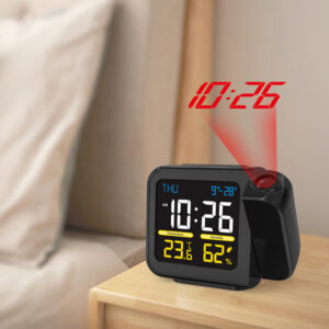 STATION METEO AVEC PROJECTION DE L'HEURE