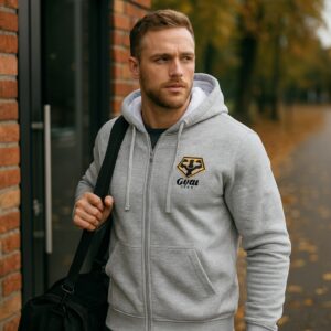 SWEAT A CAPUCHE SHERPA NATRON ZIPPE