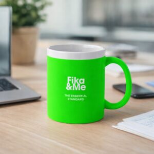 MUG 300 ML AVEC EXTERIEUR MAT ET INTERIEUR & BORD BLANC MUGIVA