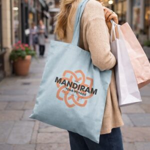 SAC SHOPPING 220GR EN VELOURS COTELE