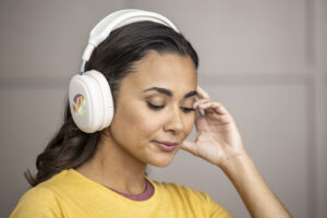 CASQUE SANS FIL BLUETOOTH® ALZIR EN PLASTIQUE RECYCLE