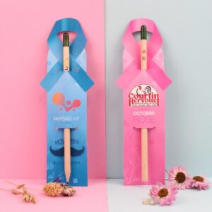 CRAYON A GRAINES DANS UN ETUI RUBAN