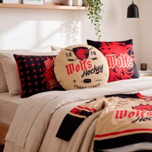 COUSSIN ROND EN VELOURS POLYESTER SUR MESURE
