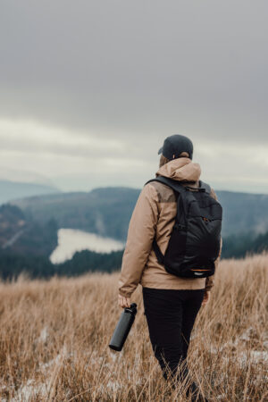 SAC A DOS 16L EN POLYESTER RECYCLE CERTIFIE RCS NORDIC DRIFT TRAIL