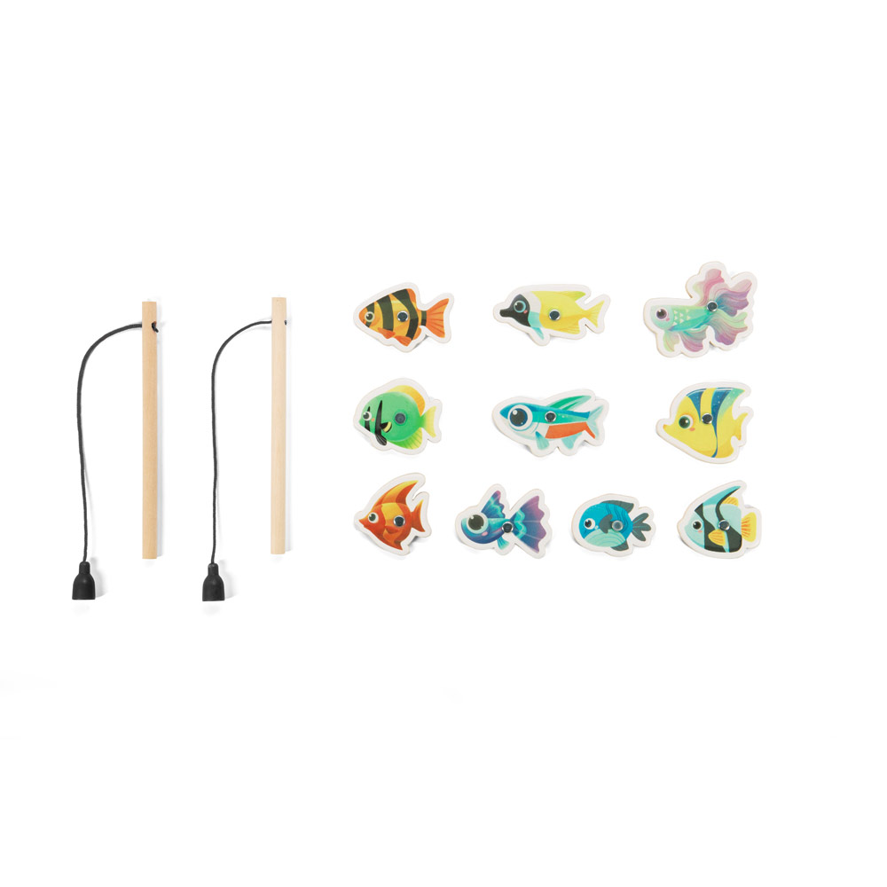 JEU DE PECHE COMPOSE DE 10 POISSONS FISHY – Image 2