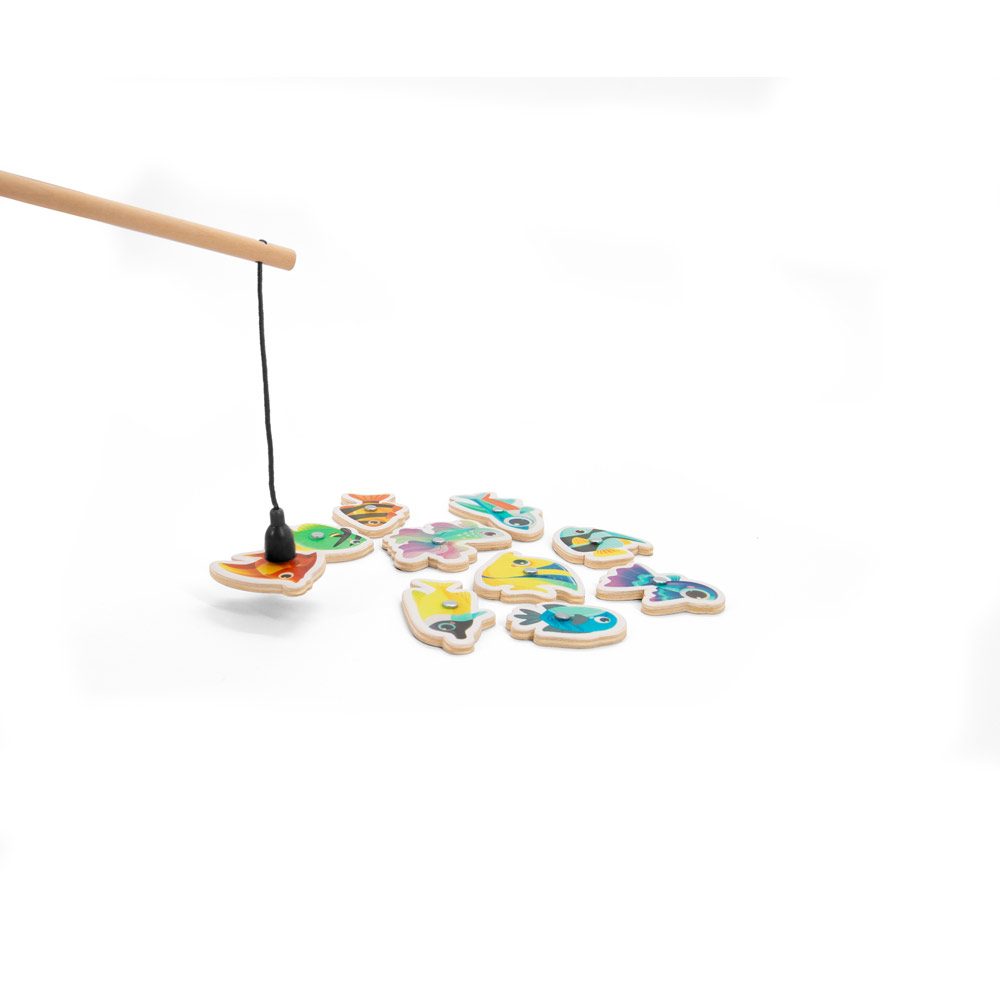 JEU DE PECHE COMPOSE DE 10 POISSONS FISHY – Image 3