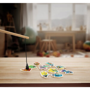 JEU DE PECHE COMPOSE DE 10 POISSONS FISHY