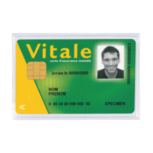 PORTE CARTE ADHESIF