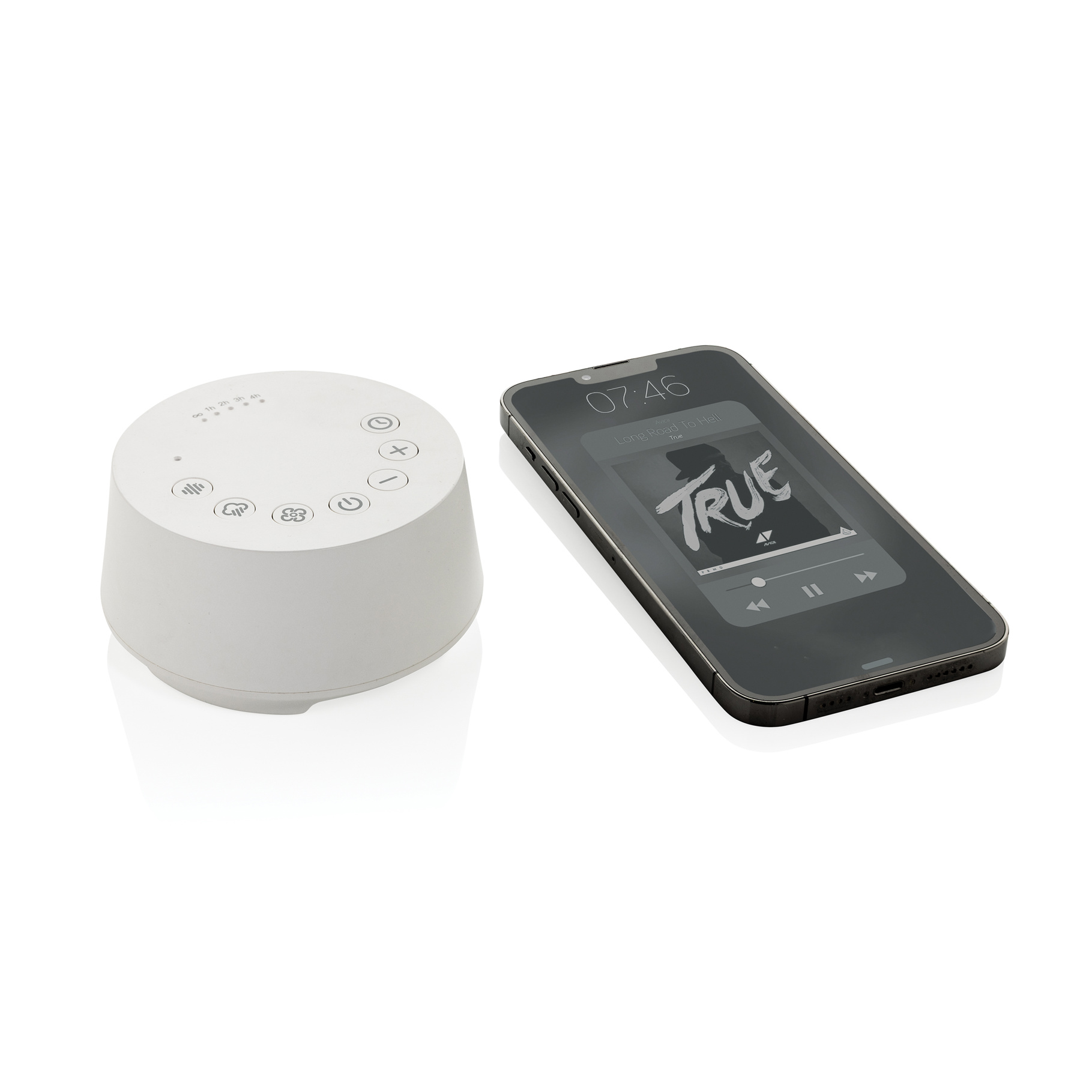 ENCEINTE A BRUIT BLANC EN PLASTIQUE RECYCLE RCS FLORA – Image 3