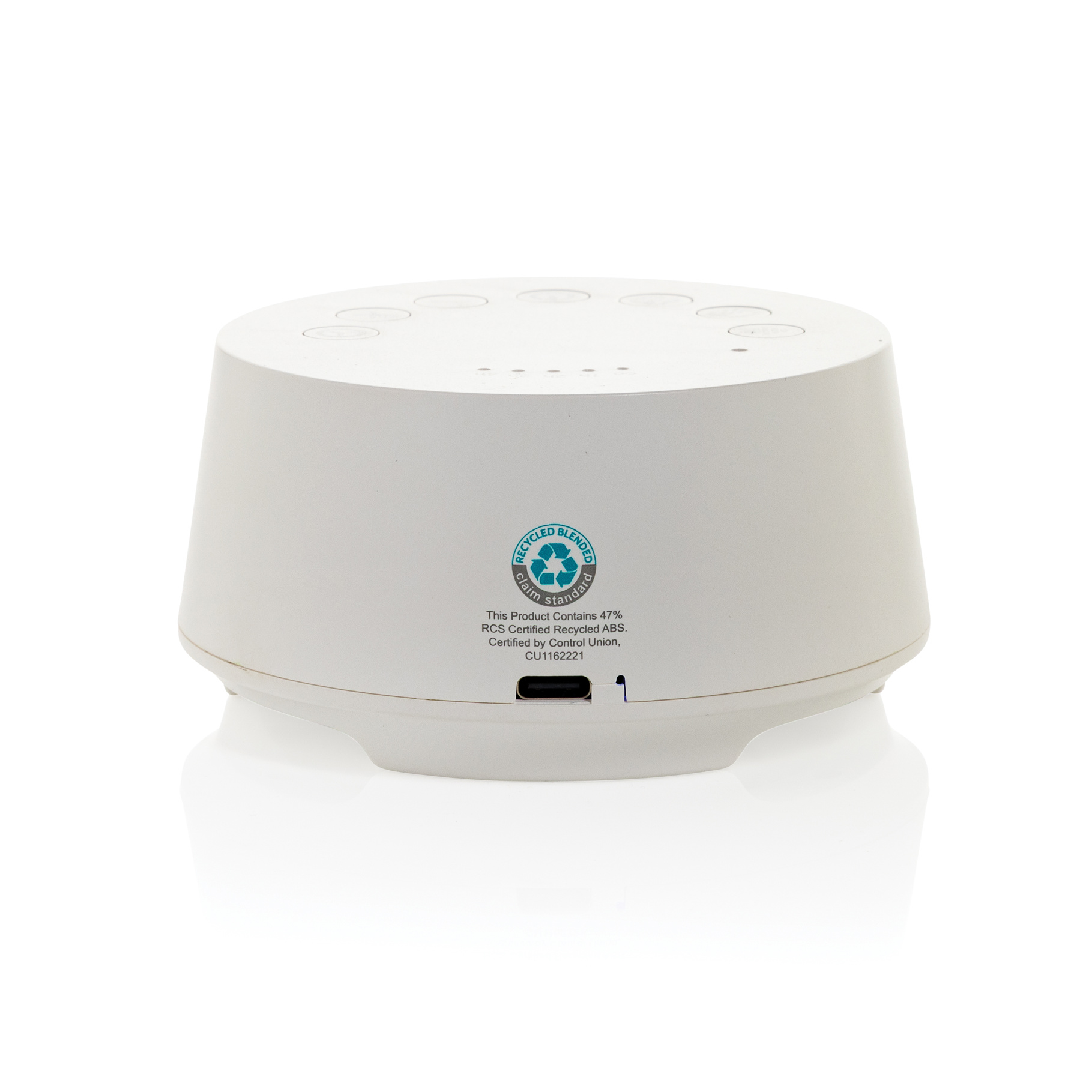 ENCEINTE A BRUIT BLANC EN PLASTIQUE RECYCLE RCS FLORA – Image 5