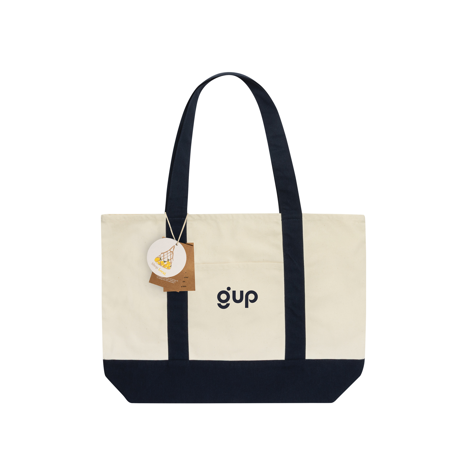SAC CABAS 350GR EN COTON RECYCLE AWARE™ SHOP LOCAL – Image 10
