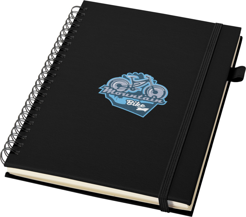 CAHIER A SPIRALES A5 AVEC COUVERTURE RIGIDE EN PLASTIQUE RECYCLE – Image 13