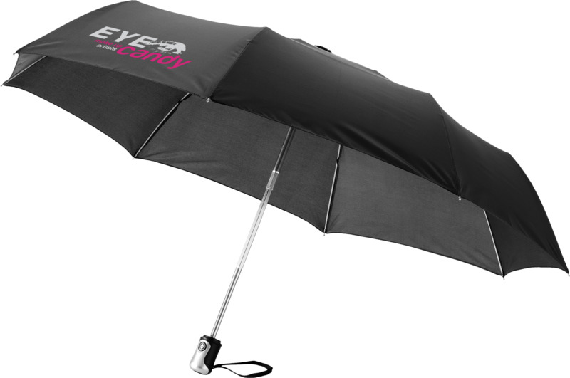 PARAPLUIE 21.5" 3 SECTIONS OUVERTURE ET FERMETURE AUTOMATIQUE ALEX – Image 2