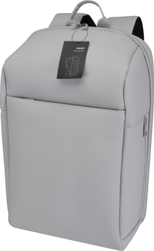 SAC A DOS POUR ORDINATEUR PORTABLE SMART 15 POUCES EN GRS RECYCLE 18L – Image 2