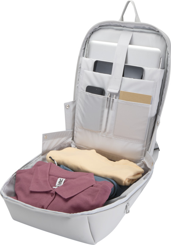 SAC A DOS POUR ORDINATEUR PORTABLE SMART 15 POUCES EN GRS RECYCLE 18L – Image 7