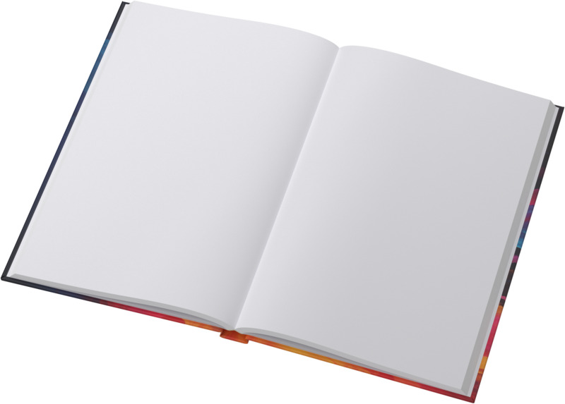 CARNET NOVELLA BRONTE A5 100 FEUILLES AVEC COUVERTURE RIGIDE EN PAPIER RECYCLE – Image 3