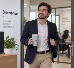GOBELET ISOTHERME AMERICANO® INFINITI DE 350 ML AVEC COUVERCLE ANTI DEVERSEMENT