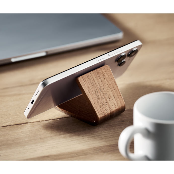 SUPPORT POUR TELEPHONE EN BOIS HOLD
