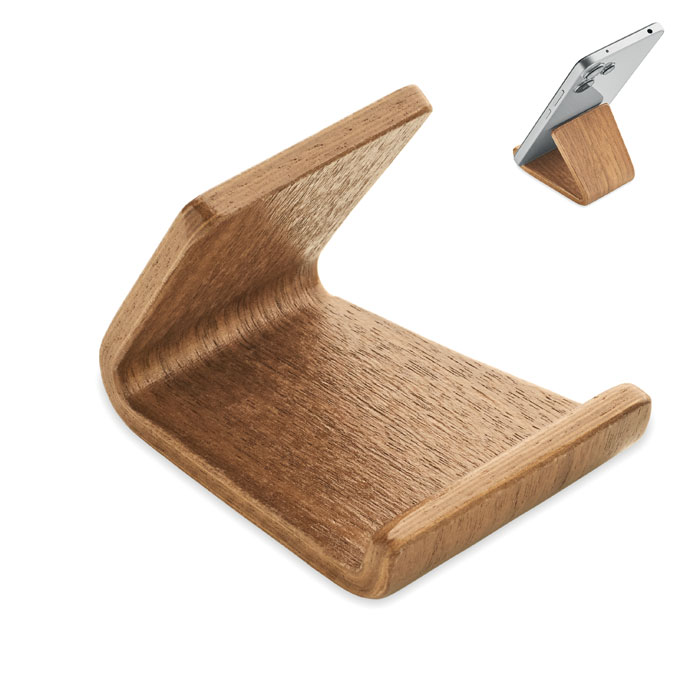 SUPPORT POUR TELEPHONE EN BOIS HOLD – Image 2