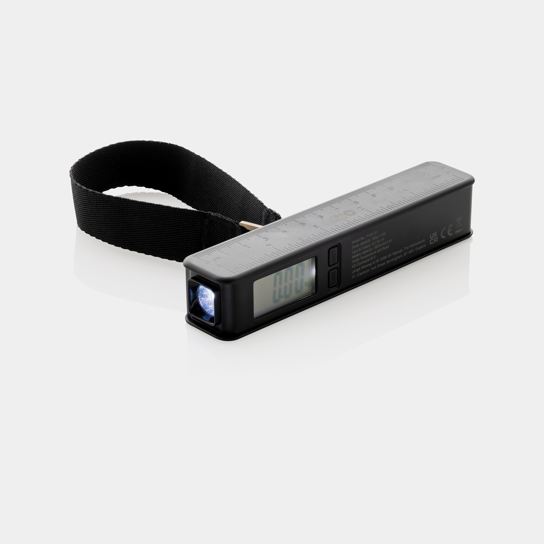 BALANCE A BAGAGES ET LAMPE DE POCHE 5 EN 1 SWISS PEAK – Image 2