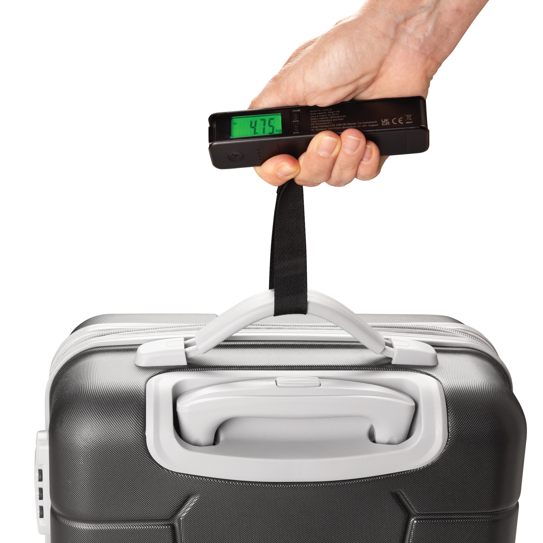 BALANCE A BAGAGES ET LAMPE DE POCHE 5 EN 1 SWISS PEAK