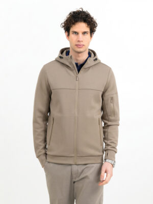 VESTE ZIPPEE A CAPUCHE 350GR HOMME MONTANA MIDLAYER