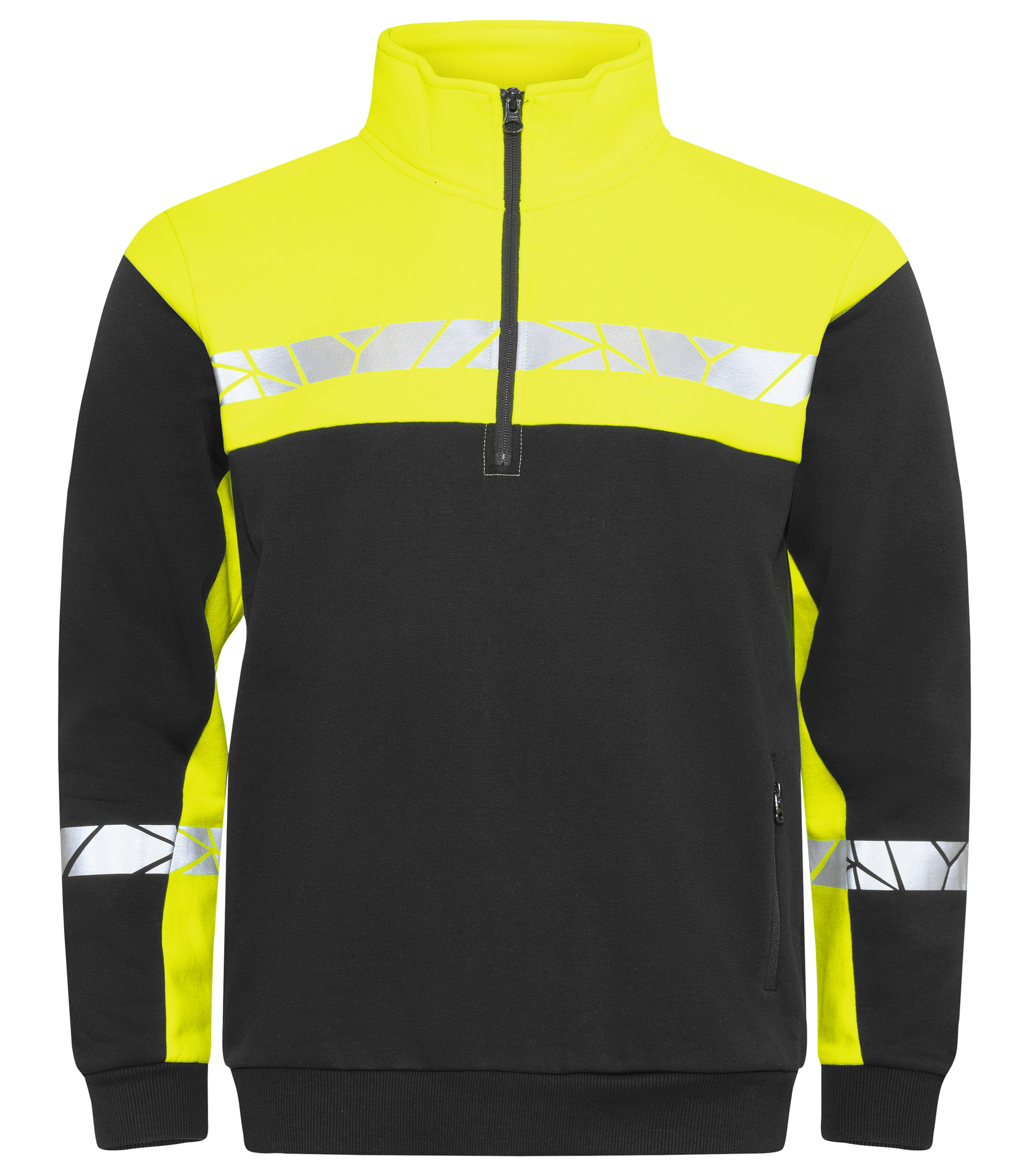 SWEAT 1/2 ZIP 280GR AVEC BANDES REFLECHISSANTES – Image 11