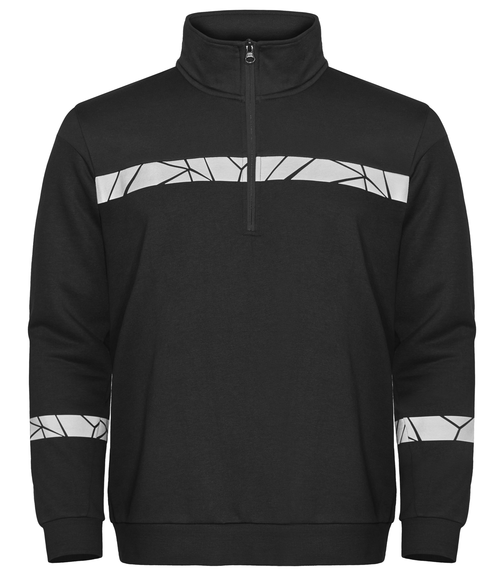SWEAT 1/2 ZIP 280GR AVEC BANDES REFLECHISSANTES – Image 13