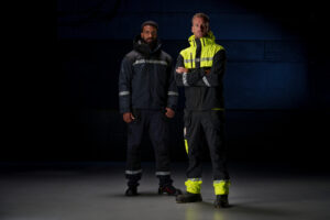 VESTE SOFTSHELL PROGRESSION 280GR AVEC BANDES REFLECHISSANTES