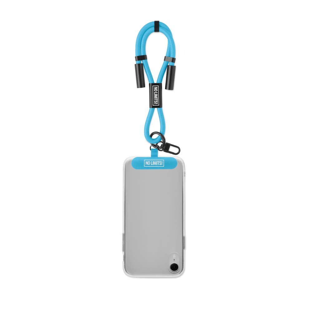 CABLE DE CHARGE ET TRANSFERT DE DONNEES TYPE C VERS TYPE AJUSTABLE 60W AVEC SUPPORT DE TELEPHONE A SANGLE COURTE – Image 9